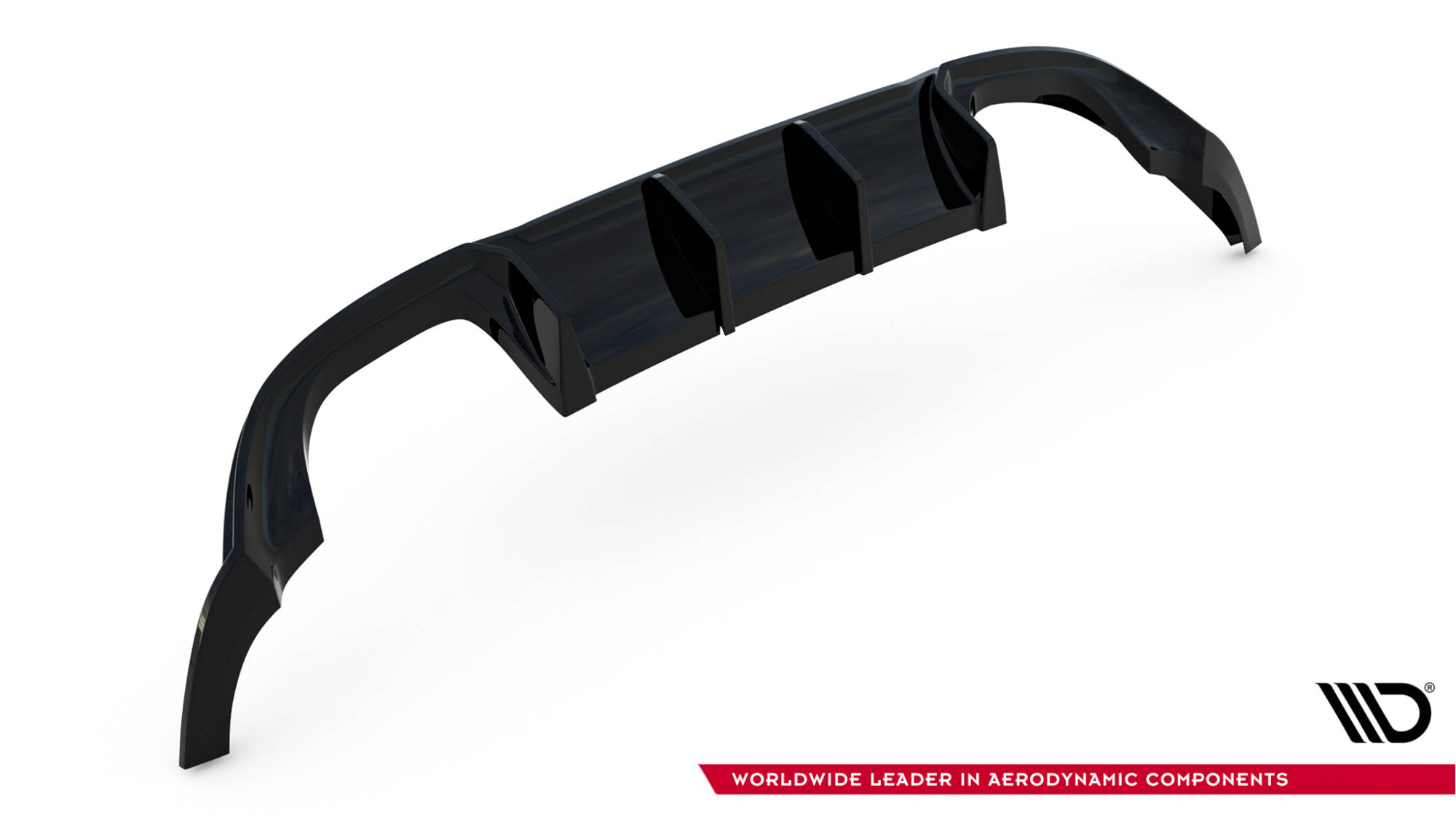 Bodykit V.3 Volkswagen Golf R Hatchback MK7 Facelift Maxton Glanzend zwart