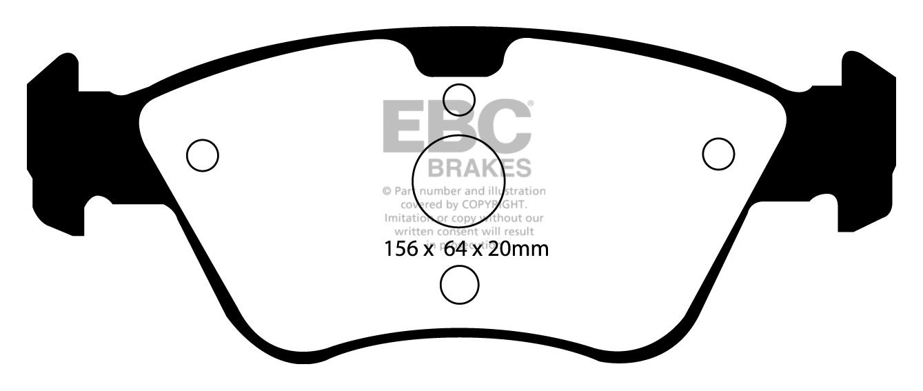 EBC Brakes MERCEDES E-Class (W211) E280 4-Matic 2005-2009 Remblo