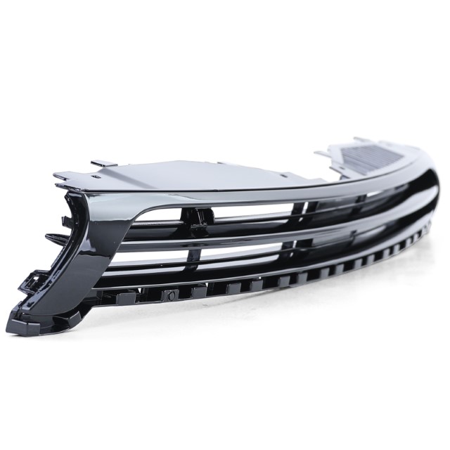 Grill Volkswagen Scirocco 08-14 R Look Glans Zwart