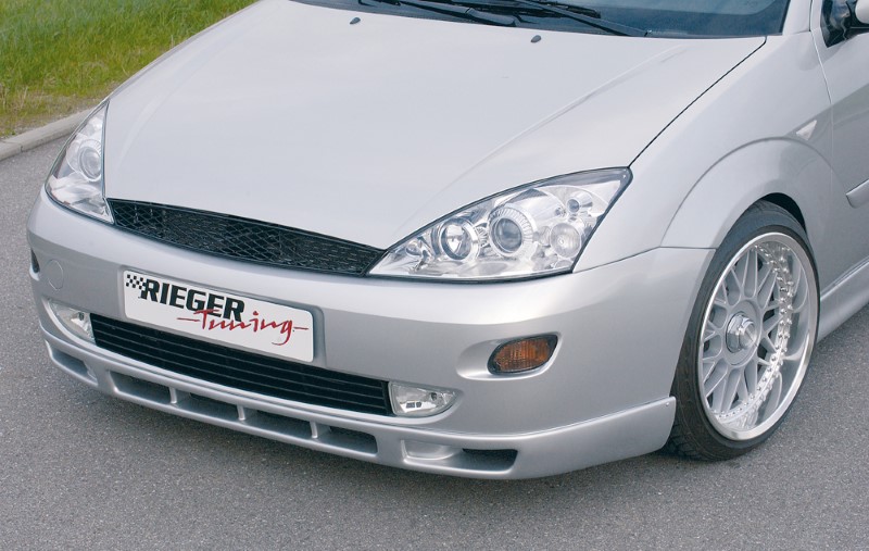 Voorspoiler Ford Focus -10.01 met 6 schachten Rieger