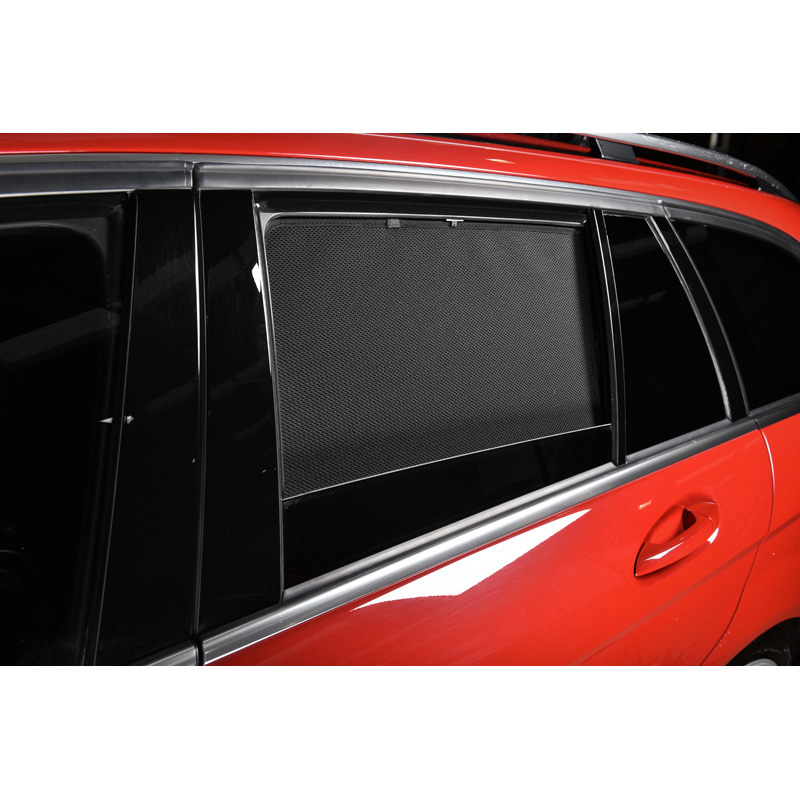Set Car Shades (achterportieren)  Kia Soul 5 deurs 2009-2014 (2-delig)