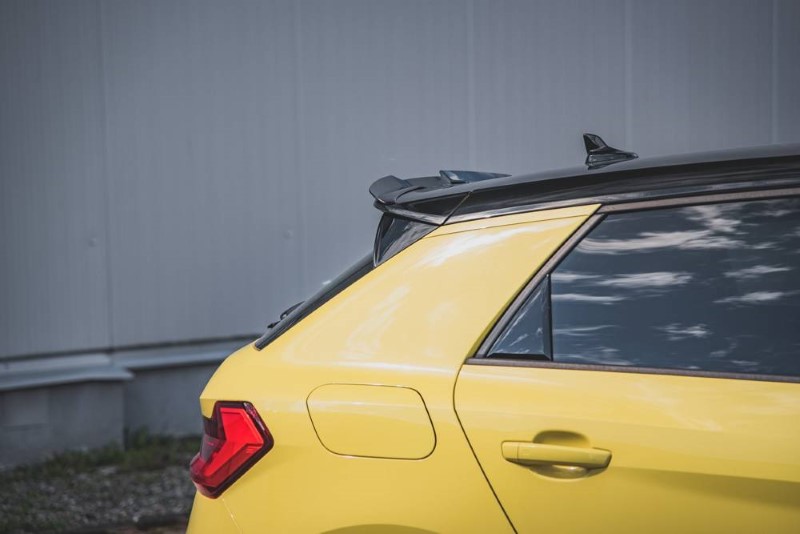 Spoilerkap Audi A1 S-Line GB glanzend zwart Maxton