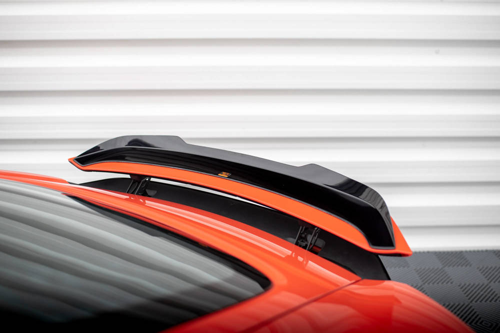 Spoiler Porsche 718 Cayman 982c Maxton Glans Zwart