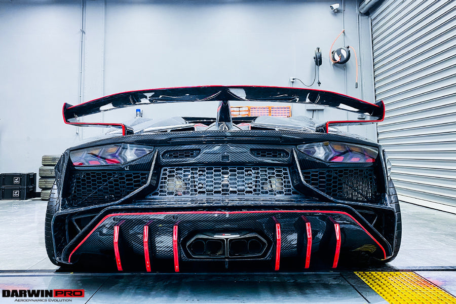 Lamborghini Aventador LP700 Coupe SV-BKSSII Style Wide body Carbon Fiber Aero Full Kit 2011-2016