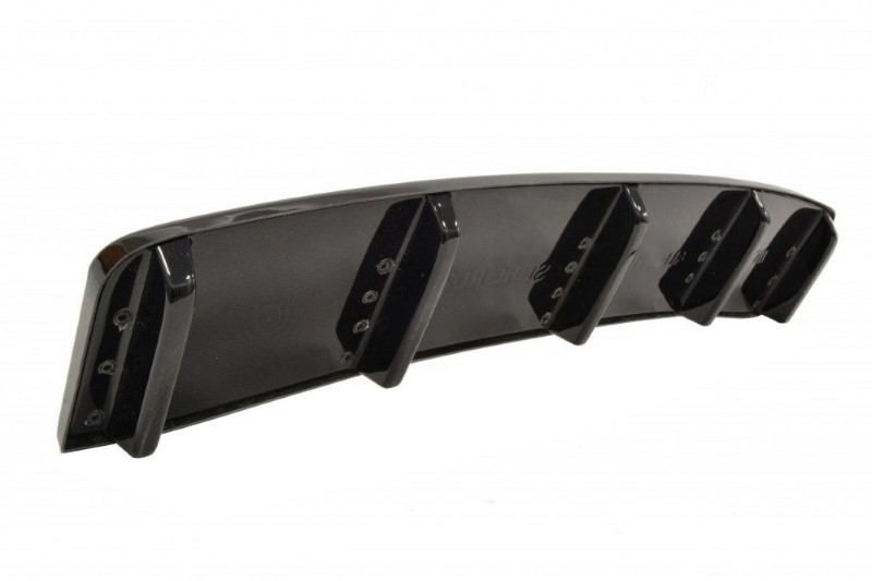 Diffusor Audi A7 S-Line C7 FL Glanzend Zwart