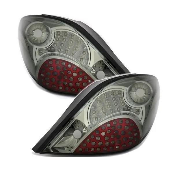 Achterlichten LED Peugeot 207 06- smoke