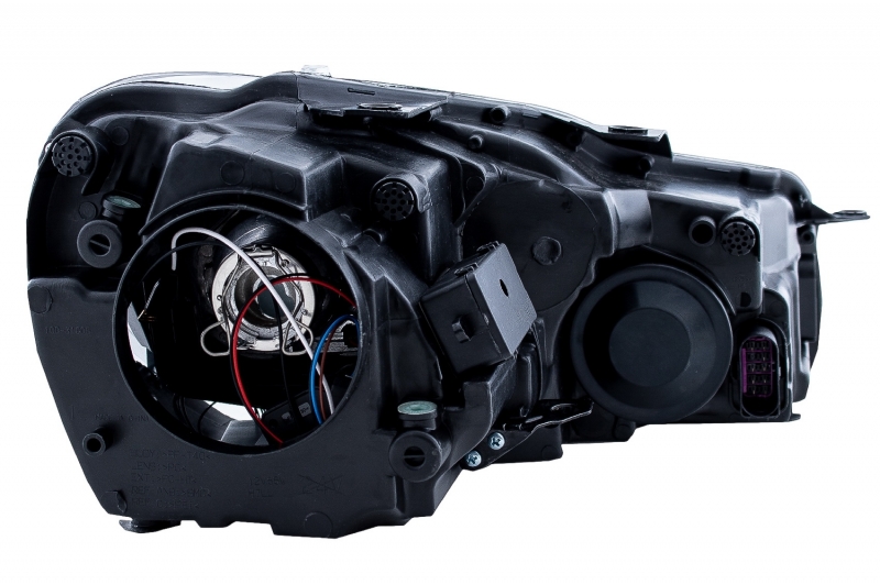 Koplampen VW Golf VI in Golf 7.5 Look Dynamic LED zwart