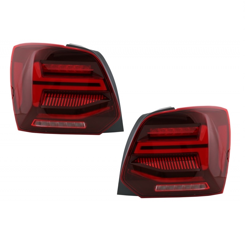 Achterlichten VW Polo 6R / 6C 09-17 LED Dynamic