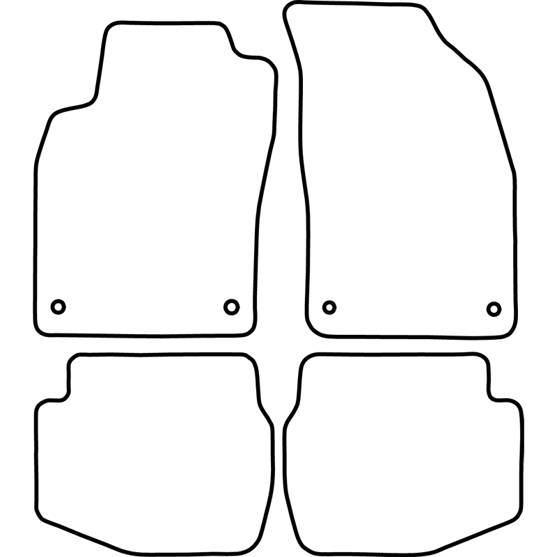 Automatten  Toyota Paseo 1996-2000