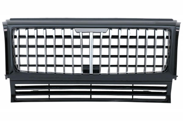 Grill Mercedes W463 G-Klasse 90-14 GT-R Panamericana Design Piano Zwart/Chroom