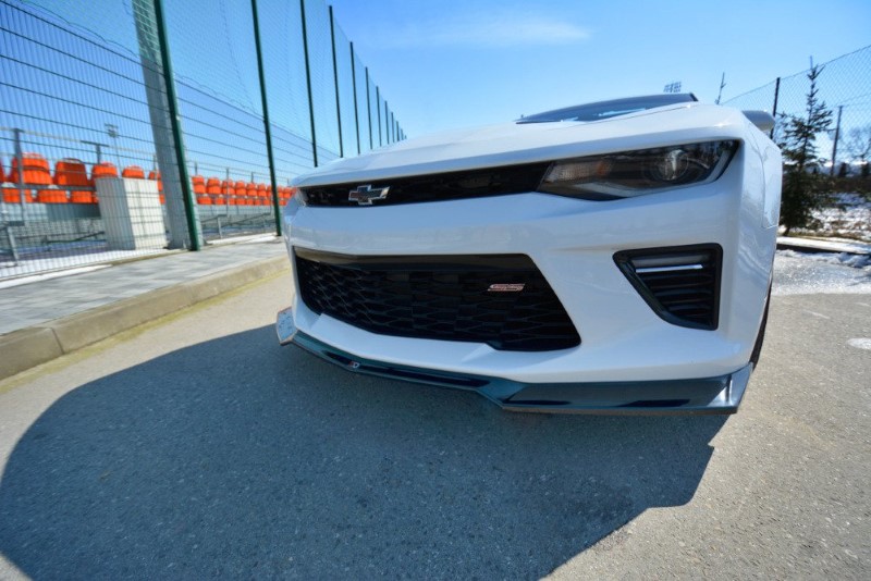 Voorspoiler Chevrolet Camaro 6de-Gen. Phase-I 2SS Coupe V.1 Glanzend Zwart