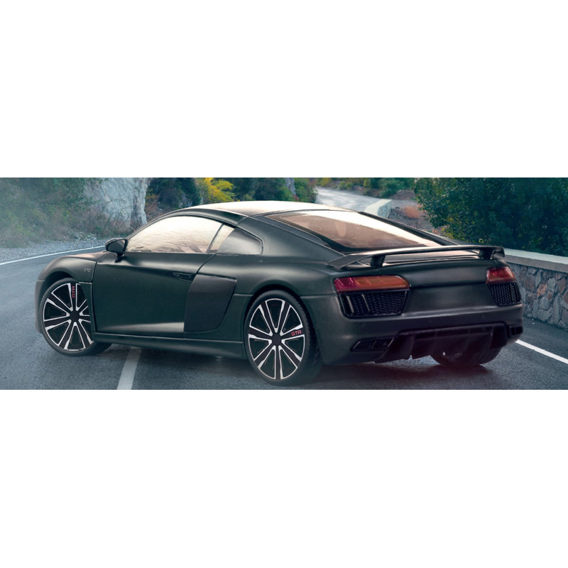 4-Delige J-Tec Wieldoppenset GTR Carbon 16-inch zilver/zwart
