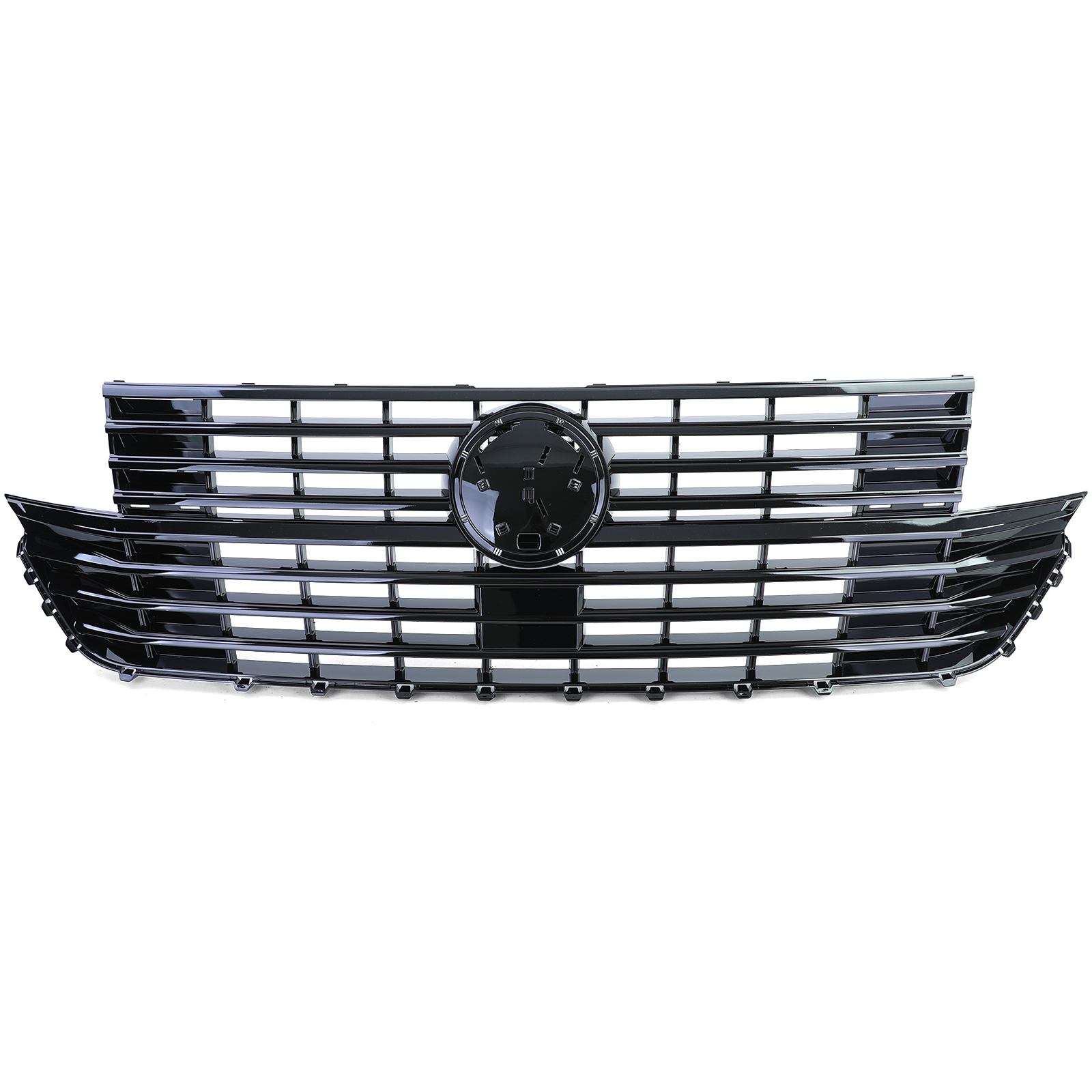 Grill VW T6.1 Bus Multivan Facelift 19-23 Glans Zwart