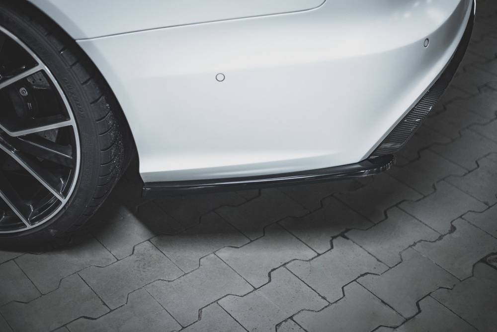Zijdiffuser V.2 Audi RS6 C7 Maxton Glans Zwart