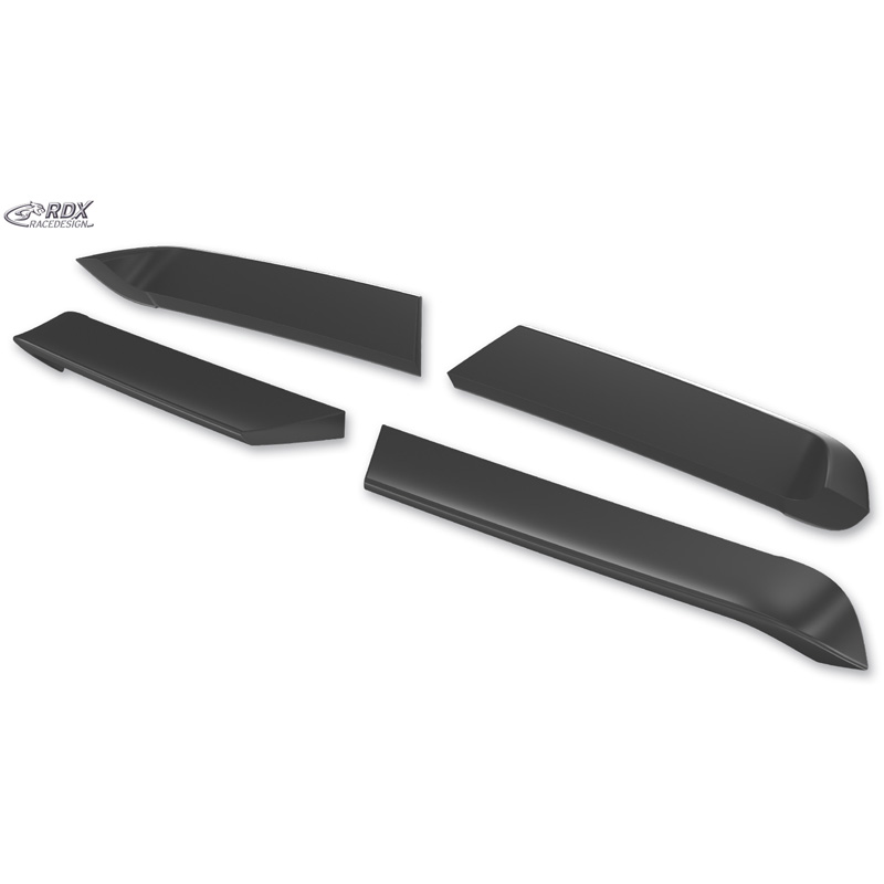 RDX Racedesign Dakspoiler  Renault Master IV / Nissan Interstar 2024- (H2) (met 2 achterdeuren) (PU)
