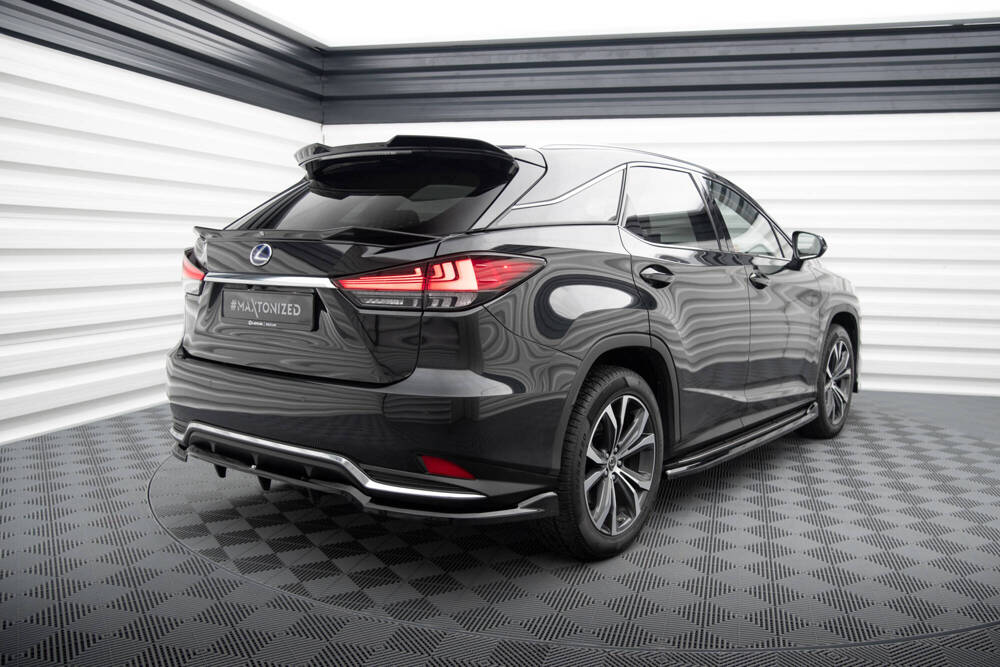 Spoiler Lexus RX Mk4 Facelift 2019 -  2022 Maxton Glans Zwart