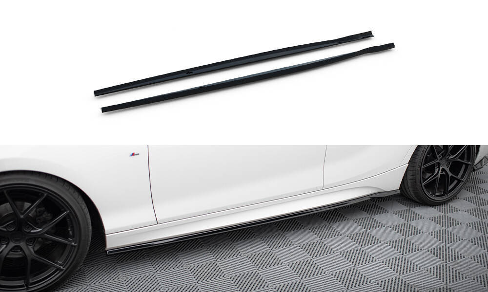 Zijskirts V.5 BMW 1 M-pack / M140i F20 Facelift