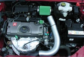 GREEN kit Peugeot 106 1.1i 44kw mc.TU1JP