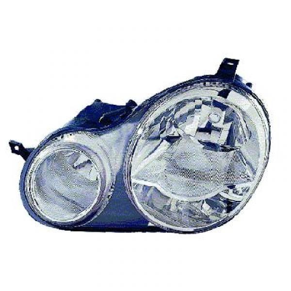 Koplamp rechts POLO 01.05 DEPO H7+H1/VALEO SYSTEM