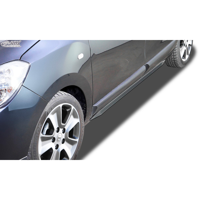 Sideskirts 'Slim'  Dacia Lodgy (ABS zwart glanzend)