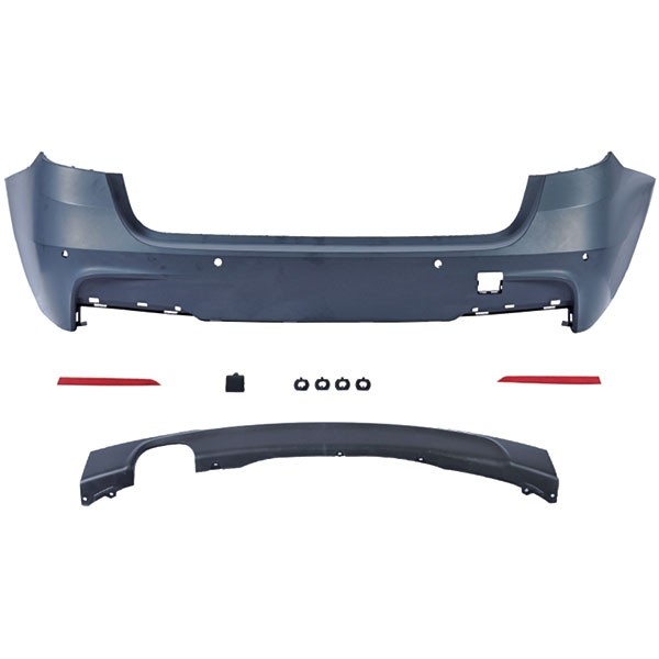 Achterbumper BMW 3 serie F31 Touring 11-18 Sport PDC
