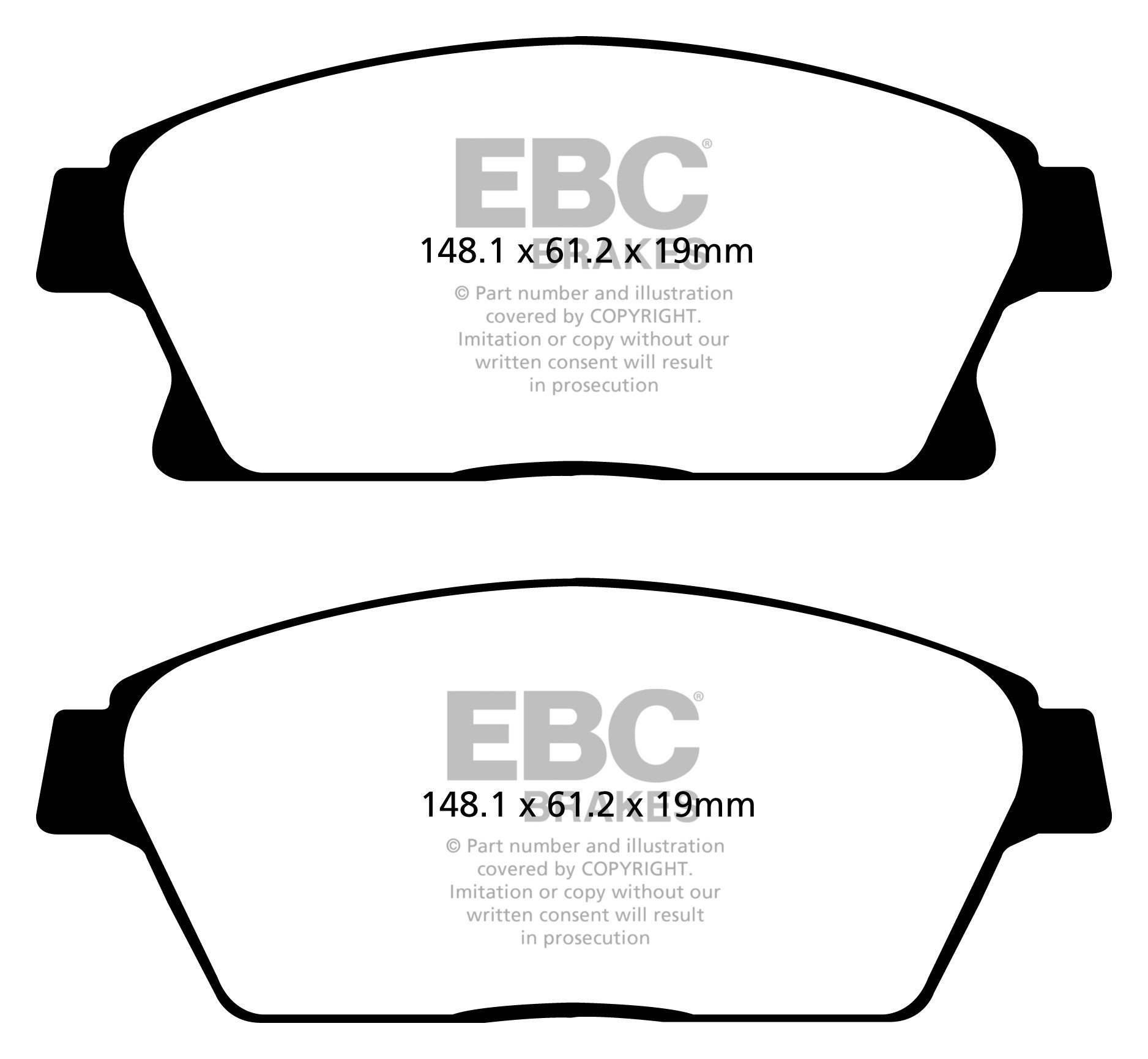 EBC Brakes VAUXHALL (OPEL) Astra 2.0 TD (160) 2009-.. Remblokken