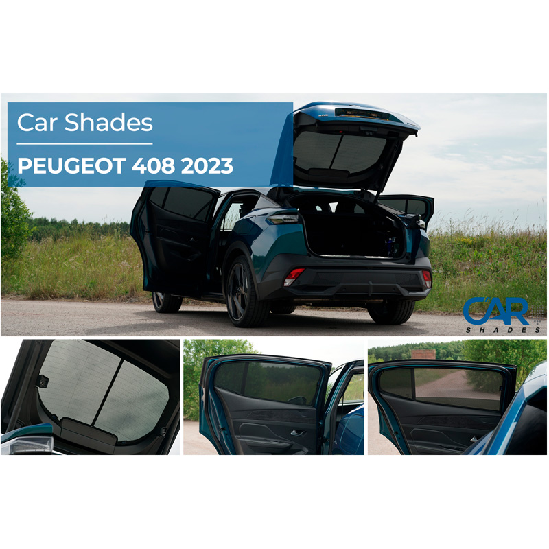 Set Car Shades  Peugeot 408 II 2022- (4-delig)