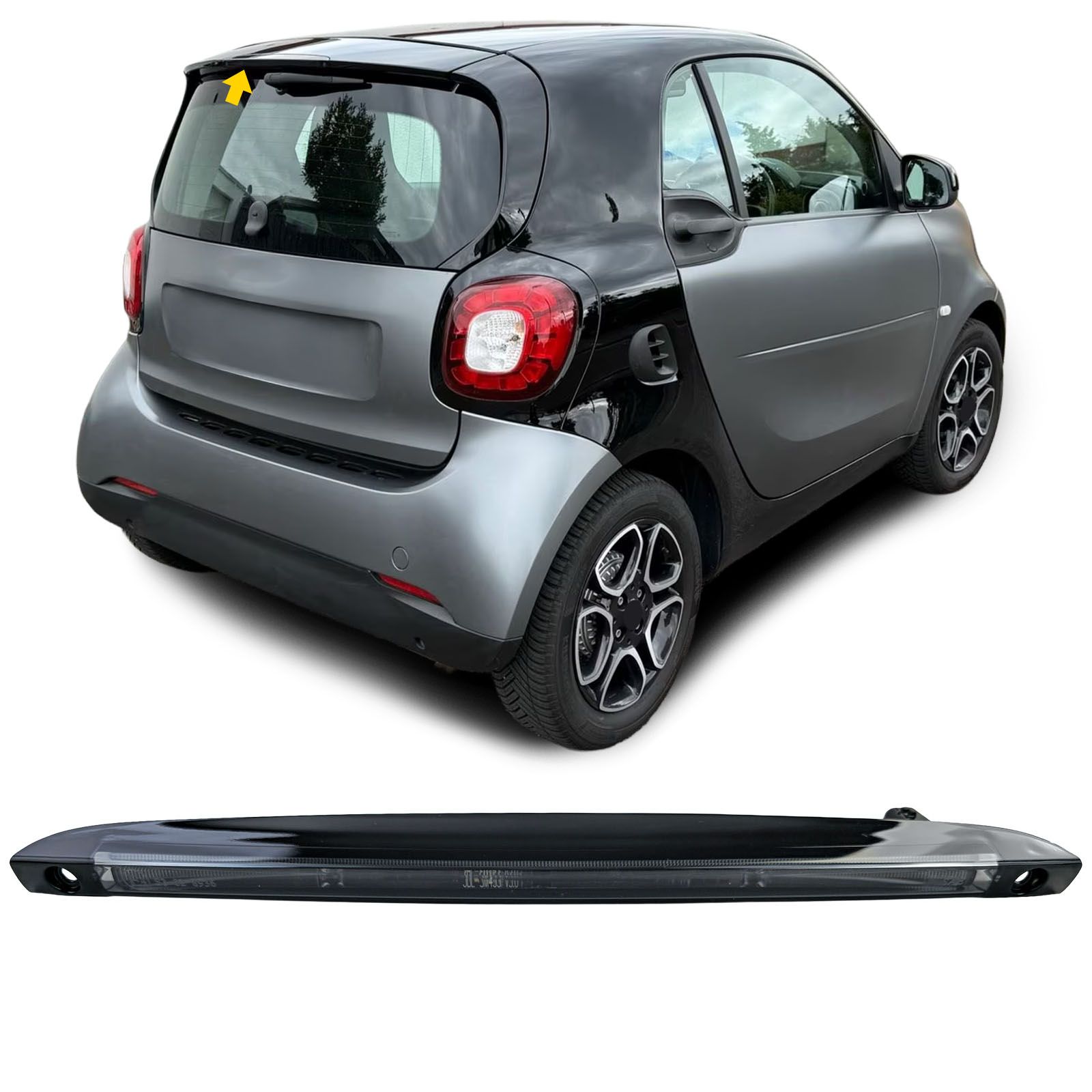 3e remlicht LED Smart ForTwo Typ 453 Coupe / Cabrio