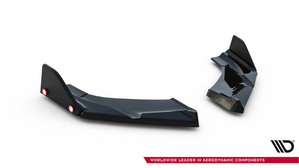 Side Splitters Hyundai I30 N Hatchback Mk3 Facelift Glans Zwart + flaps