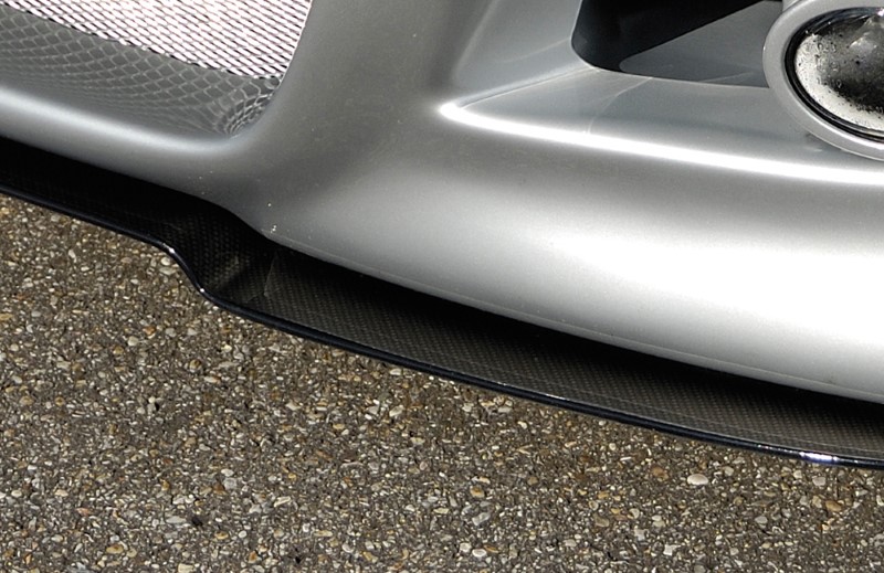 Spoilerzwaard Carbon Look voor voorbumper BMW e46 M3-Look Rieger