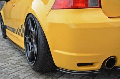 Zijskirts VW Golf 4 R32 Glans Zwart