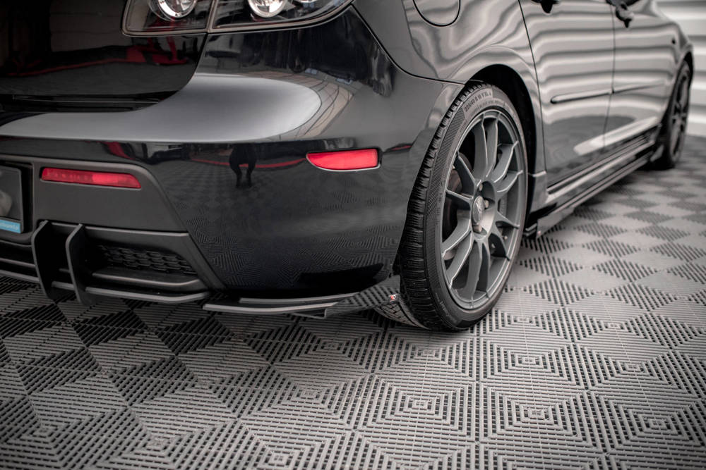 Street Pro Zijdiffuser met Canards Mazda 3 MPS Mk1 Maxton