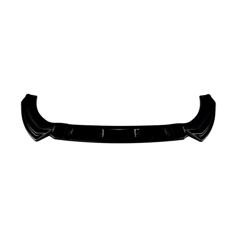 Voorspoilerlip  Mercedes V-Klasse (W447) SE 2019-2023 (Glanzend Zwart ABS)
