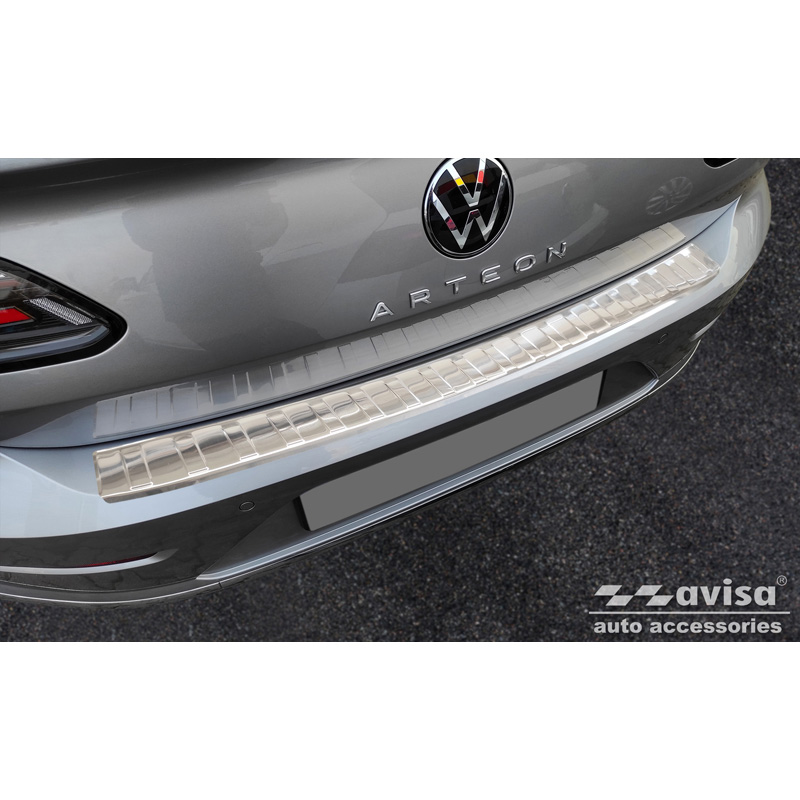 RVS Achterbumperprotector  Volkswagen Arteon Shooting Brake incl. eHybrid 2020- 'Ribs'