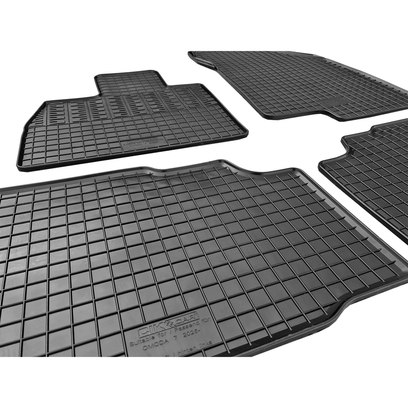 CIKCAR Rubber matten  Omoda 7 (PHEV) 2026- (4-delig + montagesysteem)