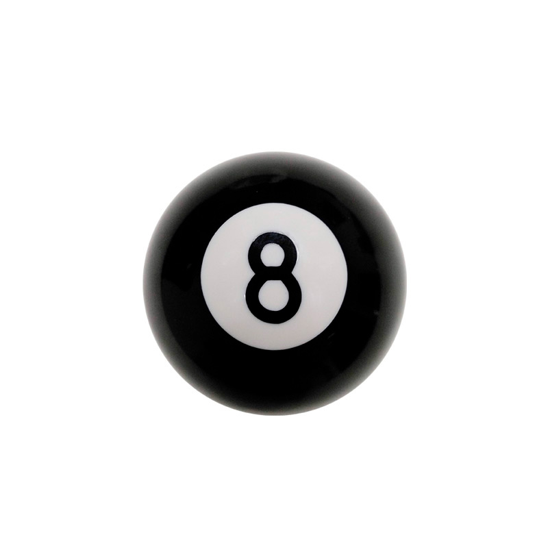 Simoni Racing Pookknop 8-Ball - Zwart