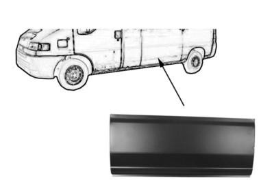 zijpaneel, lange wielbsis, links Citroen Jumper, 1994-2002