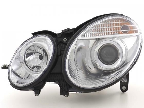 Koplampen Mercedes-Benz E-Klasse Typ W211 Bj. 02-06 chroom