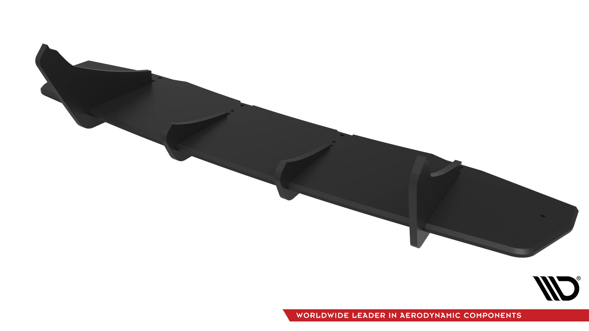 Street Pro Achter Diffuser Ford Mustang GT MK7 Maxton Glanzend zwart