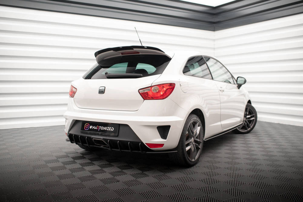 Spoiler Seat Ibiza 4 SportCoupe 2008 - 2012 Maxton Glans Zwart