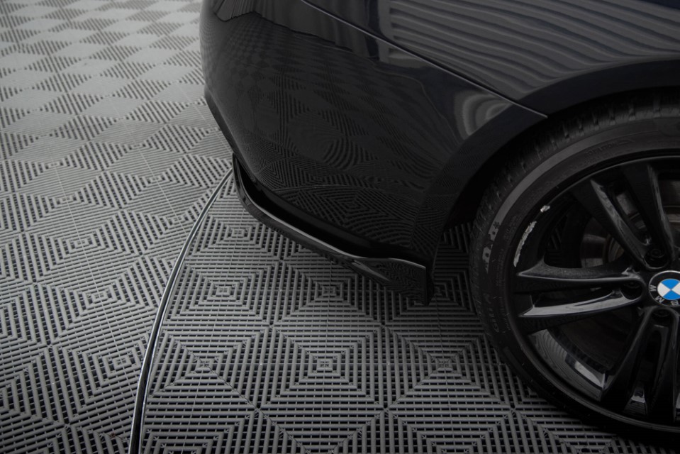 Achter Zij Splitter BMW 4 Serie F36 M-Pack Glanzend Zwart