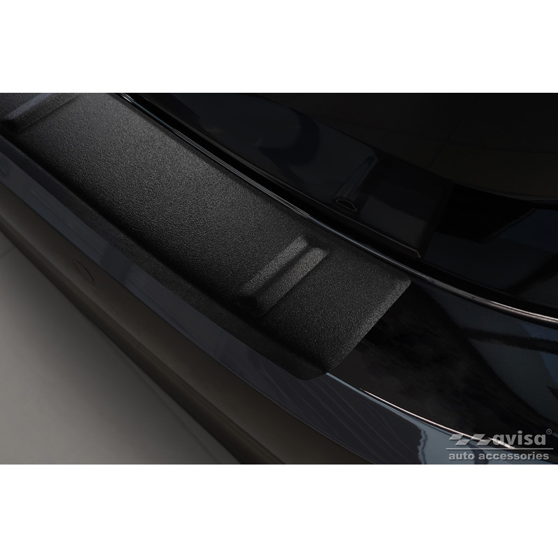 Matzwart RVS Achterbumperprotector  Honda Civic XI HB 2022- 'Ribs'
