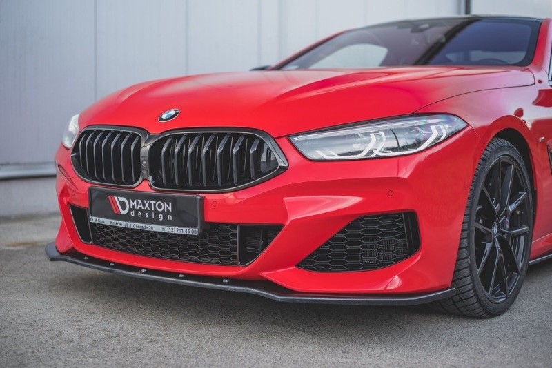 Voorspoiler BMW M850i G15 V.1 Glanzend Zwart