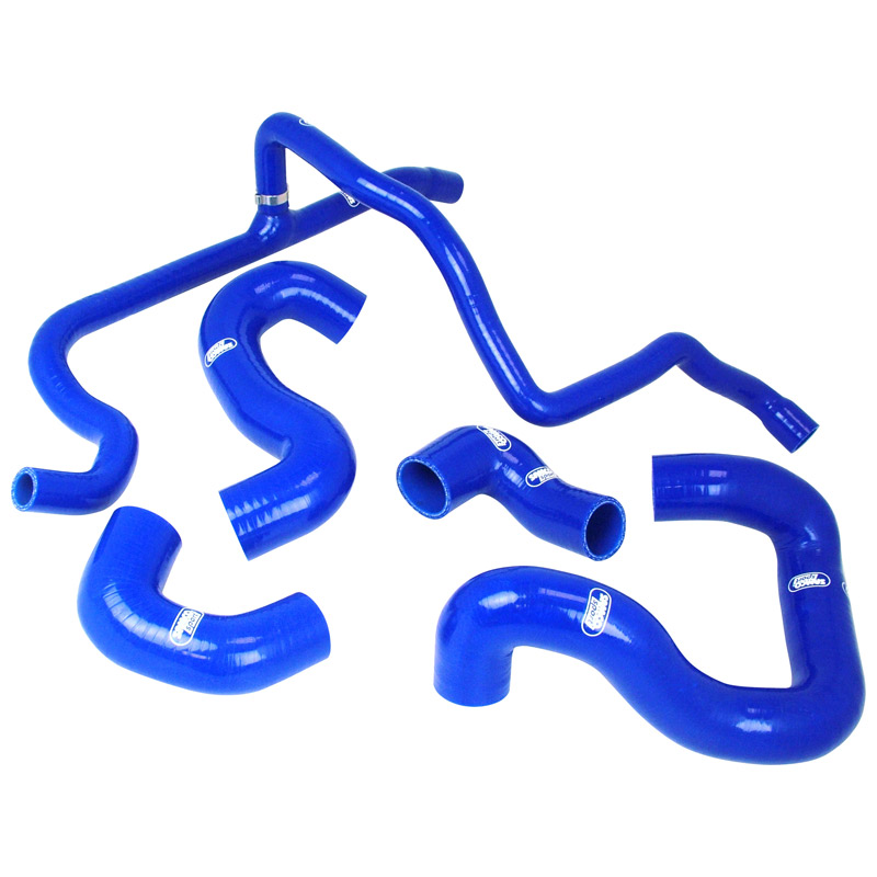 Samco Slangen Kit  BMW 3-Serie E30 320i/325i 1982-1993 - 5-delig - Koeling - Blauw