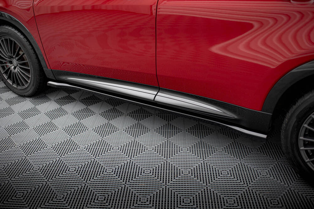 Zijskirts Alfa Romeo Tonale Maxton Glans Zwart