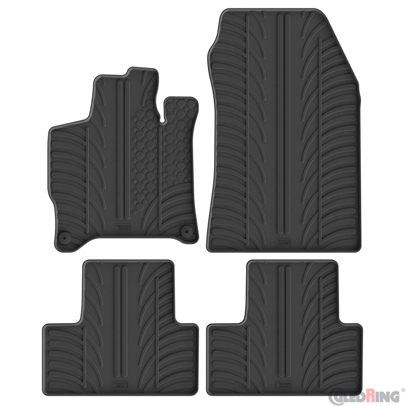 Rubbermatten  Opel Astra L HB 5-deurs MHEV 2024- (T profiel 4-delig)
