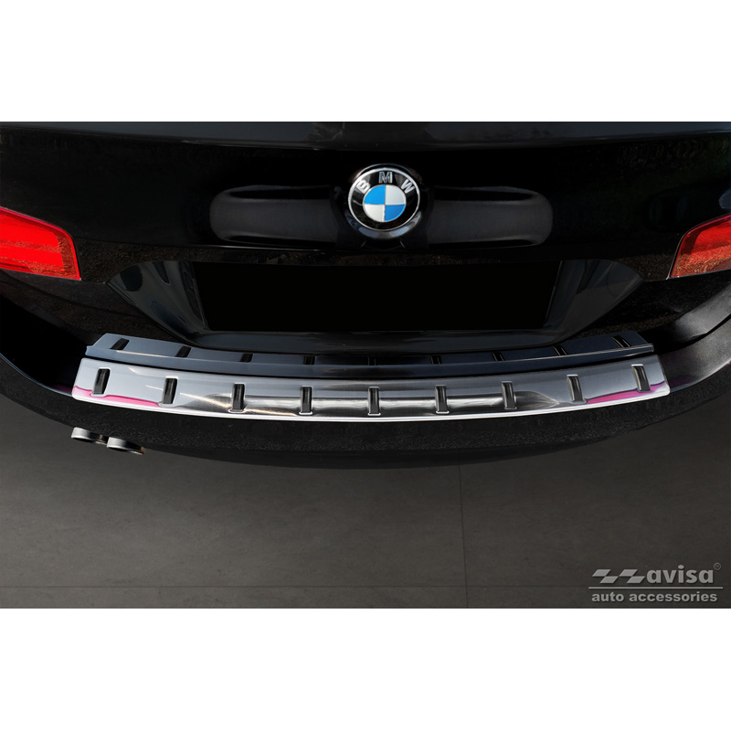 RVS Achterbumperprotector  BMW 5-Serie (F11) Touring 2011-2013 & Facelift 2013-2017 'STRONG EDITION'