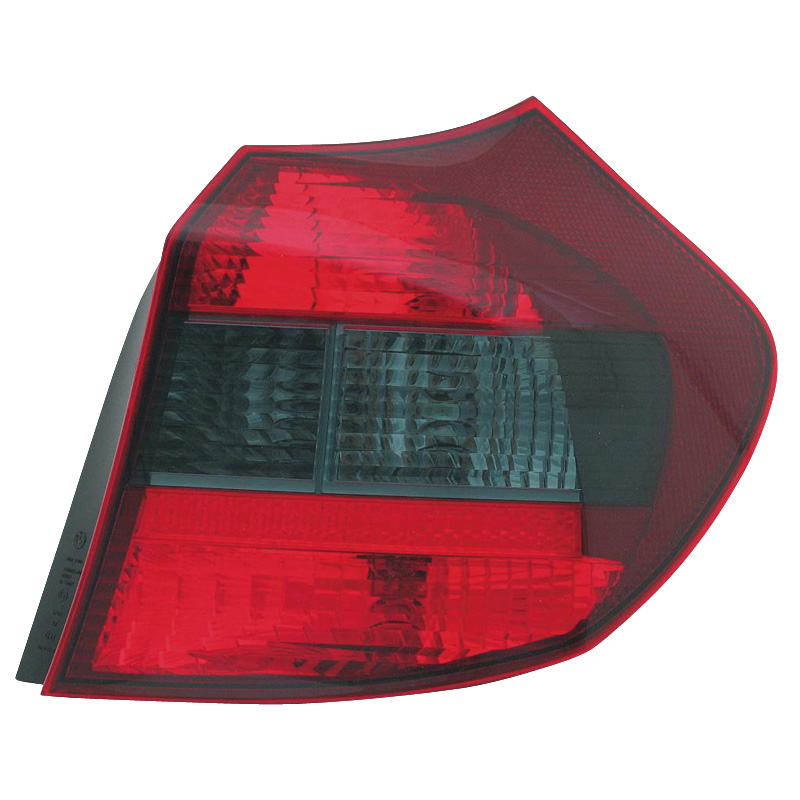 Set Achterlichten  BMW 1-Serie E81/E87 3/5-deurs 2004-2007 - Rood/Rookgrijs
