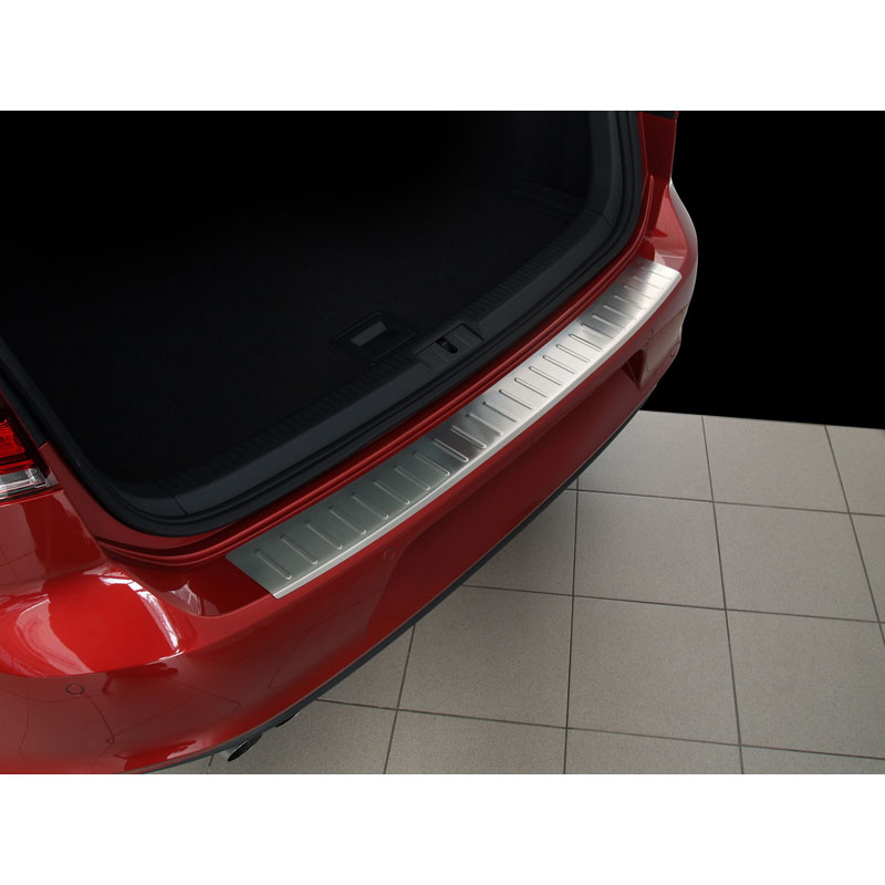 RVS Achterbumperprotector  Volkswagen Golf VII 3/5 deurs 2012-2017 & FL 2017-2019 'Ribs'