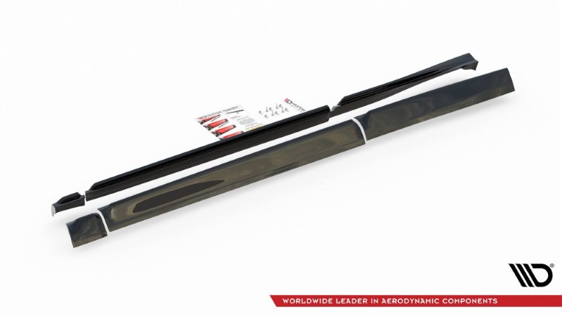 Zijskirts Diffusers Ford Puma ST-Line Glanzend Zwart